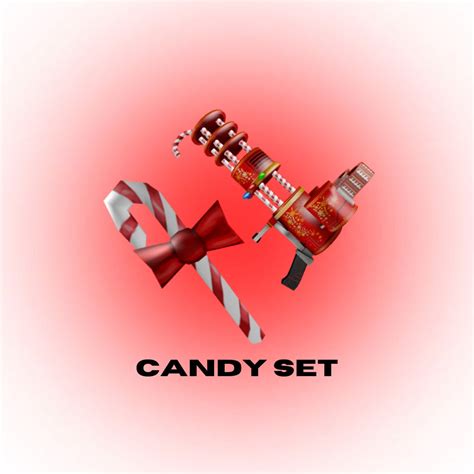 Roblox Murder Mystery 2 MM2 Candy Set Godly Knifes and Guns - Etsy