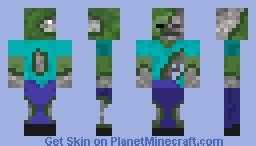 skeleton zombie Minecraft Skin