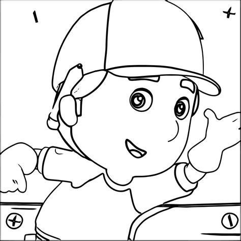 Handy Manny Kelly Coloring Pages Coloring Pages