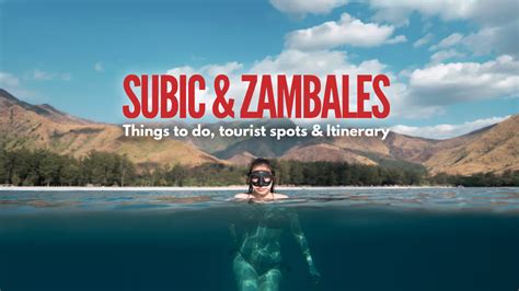 15+ BEST THINGS TO DO IN SUBIC & ZAMBALES: Tourist Spots, Itinerary and ...