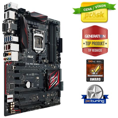 ASUS Z170 PRO GAMING (90MB0MD0-M0EAY0) | TSBOHEMIA.CZ