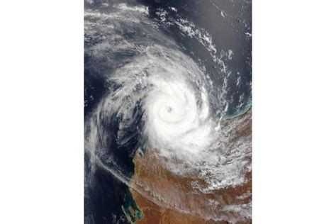 Tropical Cyclone Monty (14S) over Western Australia