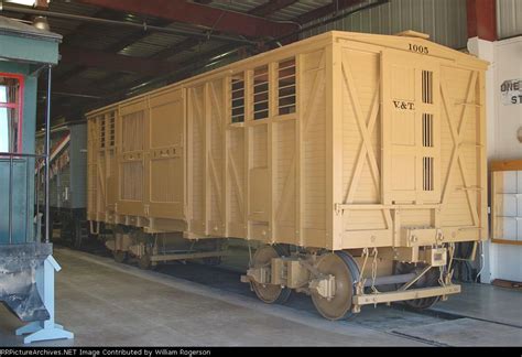 Virginia & Truckee Railroad (VT) Stock Car No. 1005 Description: Nevada State Railroad Museum ...