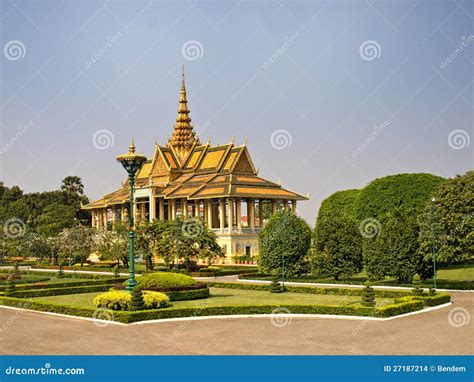 Royal Palace, Cambodia stock photo. Image of cambodian - 27187214