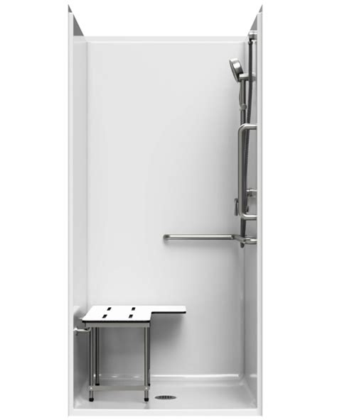 Fiberfab Shower Stalls - shower room shelves