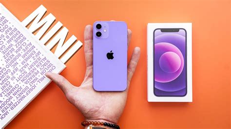 PURPLE iPhone 12 Mini UNBOXING and Setup! - TechWizTime