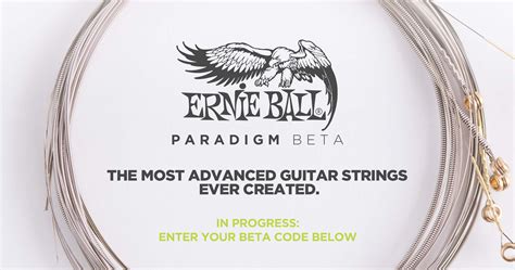 Ernie Ball Paradigm Guitar Strings | Ernie Ball