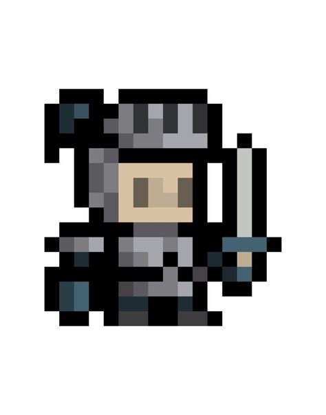 pixel art chevalier : +31 Idées et designs pour vous inspirer en images | Jeux pixel art, Pixel ...