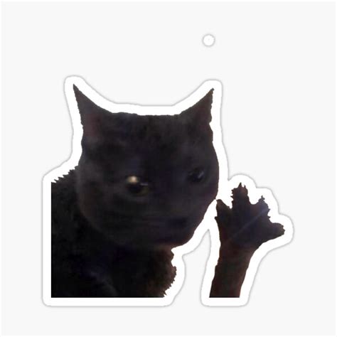 "Dabloon cat" Sticker for Sale by pinkc0w | Redbubble