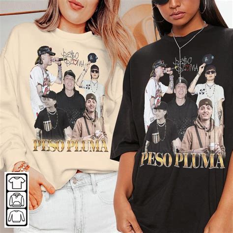 Peso Pluma Music Shirt Peso Pluma Merch Fan Tour Sweatshirt - Etsy Canada