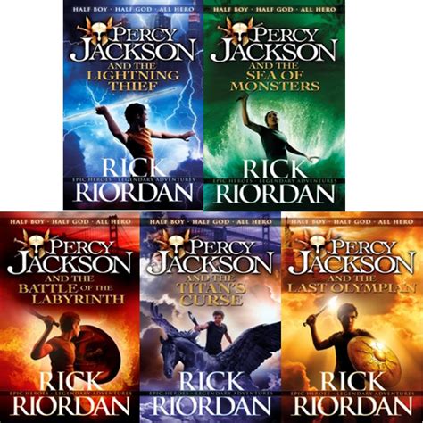 Percy Jackson 5 Book Collection, Rick Riordan | Costco UK