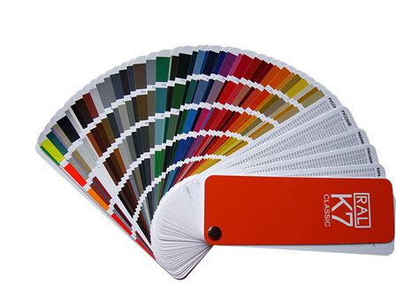 RAL Color Swatches Paint Type Environmental Friendly Materials