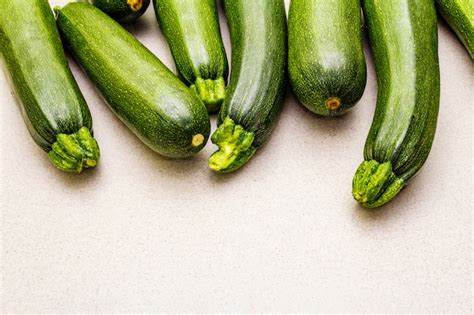 Premium Photo | Bright green zucchini