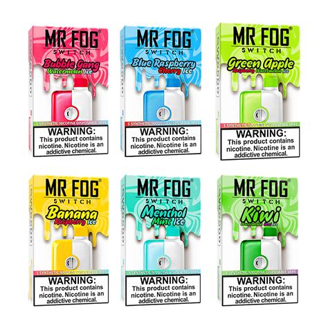 Mr Fog Switch 5500 Disposable Vape | Mr Fog Switch Vape $15