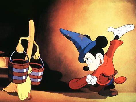 Mickey Mouse Fantasia Wallpaper - WallpaperSafari