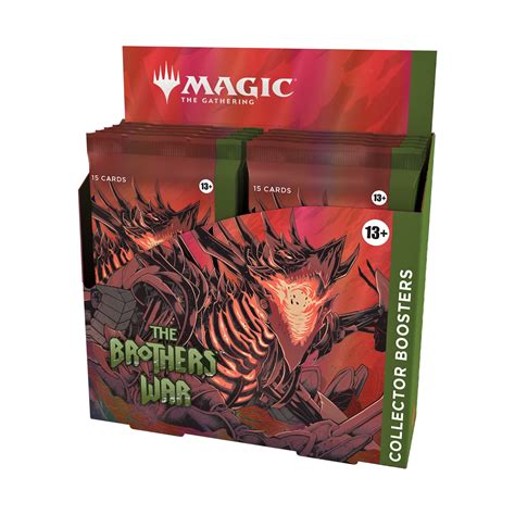 Buy Magic: The Gathering The Brothers’ War Collector Booster Box | 12 ...