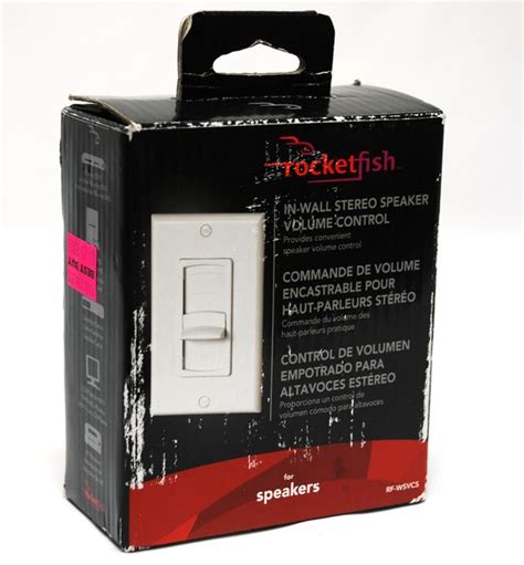 Rocketfish In-Wall Stereo Speaker Volume Control Switch | eBay