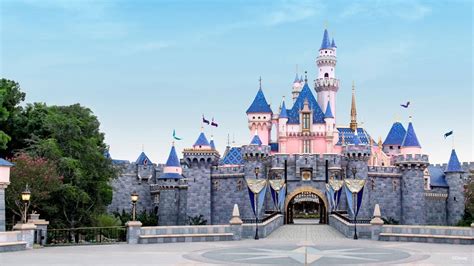 Disneyland Sleeping Beauty Castle Zoom Background | Download These Disney Park Zoom Backgrounds ...