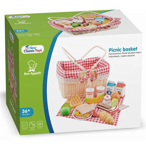 New Classic Toys - Picnic Basket Set - 27 pieces | Happytoys Canada Online Store Berg pedal go ...