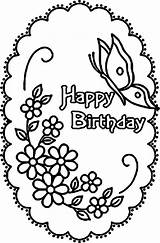 Printable Coloring Cards For Birthdays sketch template