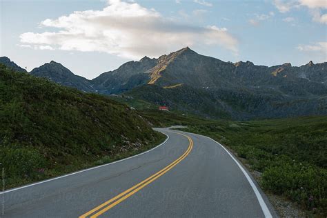 "Road Leading To Mountain" by Stocksy Contributor "Michael Spear" - Stocksy