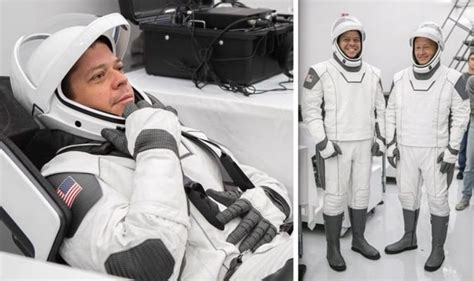 NASA news: See astronauts dressed in futuristic SpaceX spacesuits for Dragon launch | Science ...