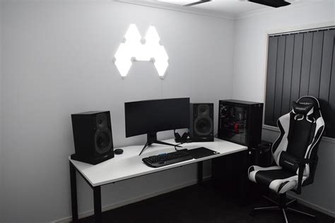 Perfect White Rgb Pc Setup With Cozy Design | Best Gaming room Setup