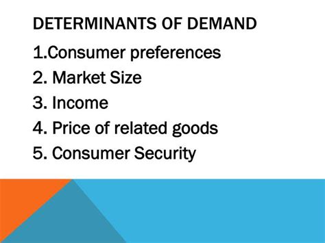 PPT - Determinants of Supply and Demand PowerPoint Presentation - ID:2864545