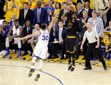 Kyrie Irving's Championship-winning three-pointer in Game 7 2016 NBA Finals - Cleveland ...