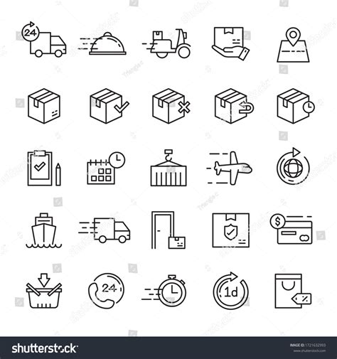 12,462 Shipping Process Icons Images, Stock Photos & Vectors | Shutterstock