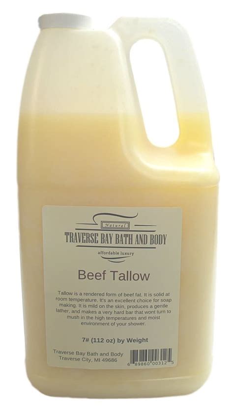 BEEF TALLOW Soap making supplies. 7 pound Gallon. >>> Click image to review more details. (This ...