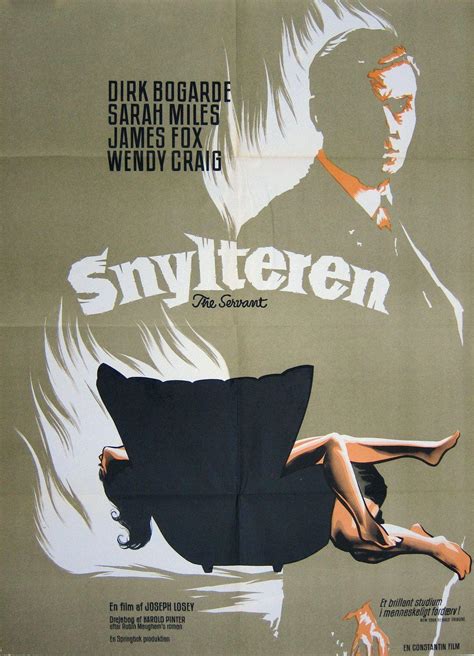 The Servant Movie Poster 1964 24x33