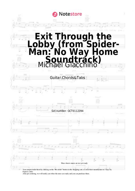 Michael Giacchino - Exit Through the Lobby (from Spider-Man: No Way ...