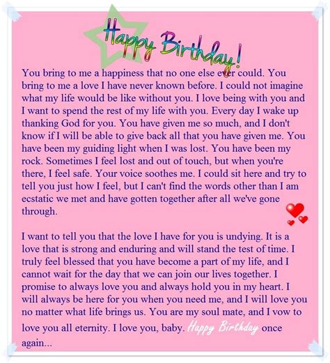 Pin by boss bae on To baeq | Birthday letter for girlfriend, Birthday ...