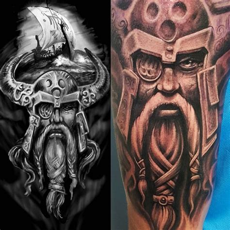 Viking Tattoo Sleeve on Pinterest | Nordic tattoo Viking tattoos and | Wikinger tattoo ...