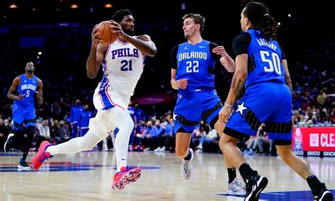 BREAKING: Philadelphia 76ers' Joel Embiid OUT vs. Orlando Magic ...