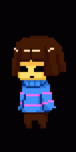 Frisk Undertale GIF - Frisk Undertale Sprite - GIF 탐색 및 공유