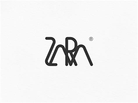 ZARA Logo by MOWU DESIGN on Dribbble