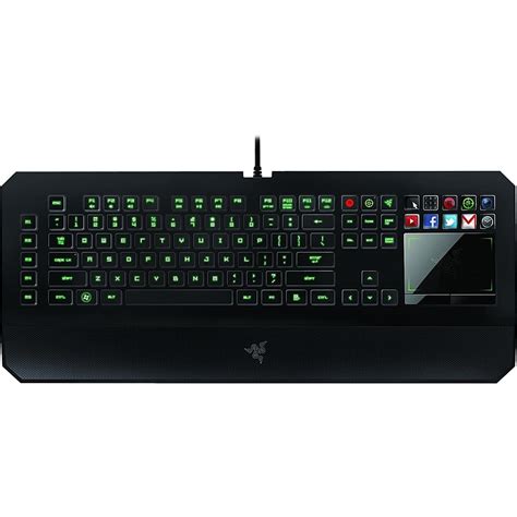 Razer DeathStalker Ultimate Wired Gaming Membrane Keyboard with Back Lighting Black RZ03 ...