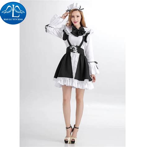 MANLUYUNXIAO Christmas Dress Role Playing Cotume For Adult Cute Maid ...