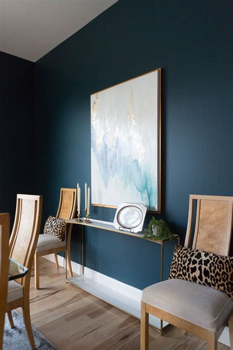 Top 3 Blue Green Paint Colors for Dark and Dramatic Walls | Paint colors for living room, Blue ...