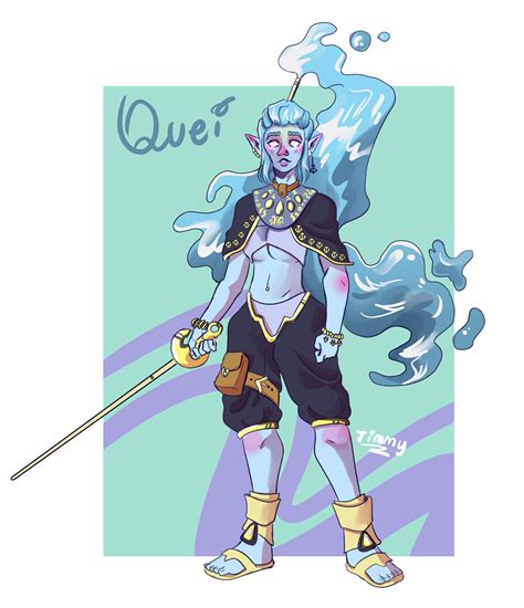 Qareen RPG character called Quei : r/FantasyArt