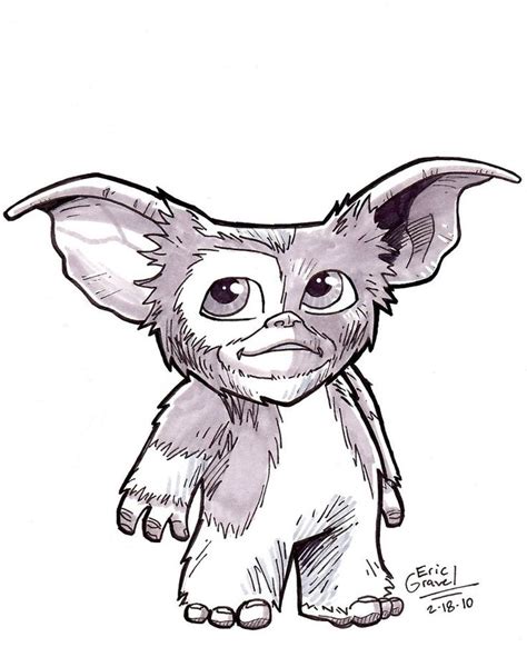 Gizmo from "Gremlins" | Gremlins art, Cartoon tattoos, Abstract face art