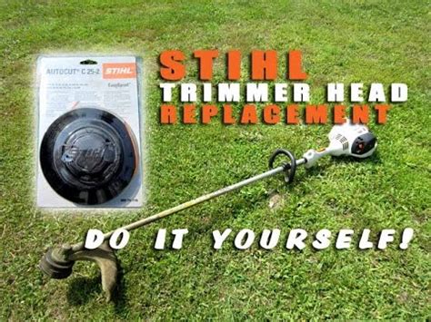 HOW-TO - Stihl Trimmer Head Replacement - YouTube