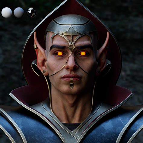 Astral Elf Portrait - ZBrushCentral