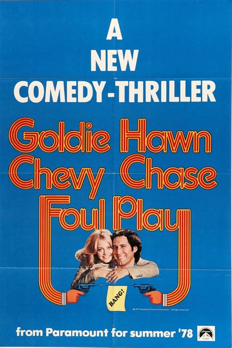 Foul Play (1978) Vintage Teaser Movie Poster - 27"x41" Original Movie ...