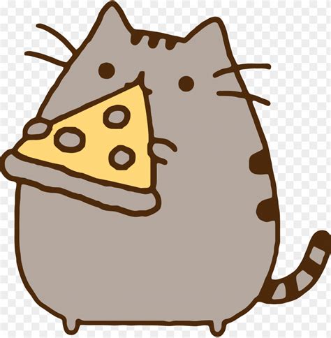 Free download | HD PNG pusheen eating pizza PNG transparent with Clear Background ID 79359 | TOPpng