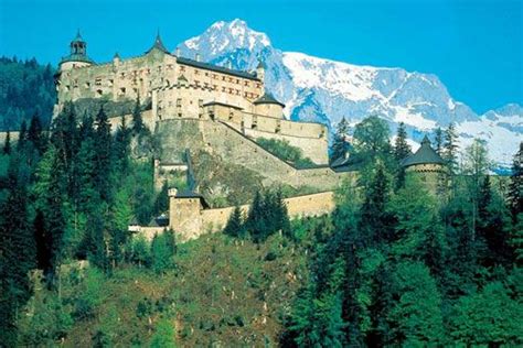 Hohenwerfen Castle Location: Salzburg, Austria on the map built: 1078 | Hohenwerfen castle ...