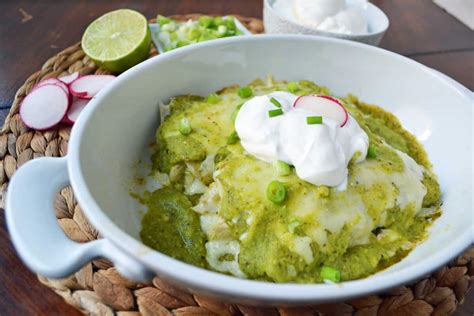 Chicken Enchiladas Verdes – Modern Honey