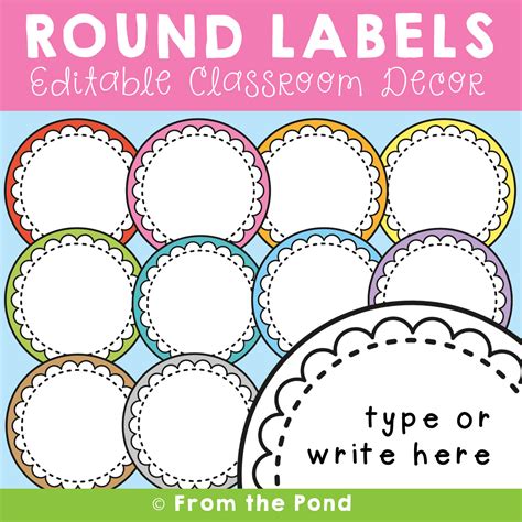 Free Editable Printable Labels